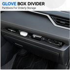 ELECFRESH 6PCS Center Console Organizer Tray for 2025 2024-2019 Toyota RAV4 Accessories, Armrest Storage Box, Driver Storage Drawer, Passenger Storage Mat Console Cup Holder Inserts for Toyota RAV4