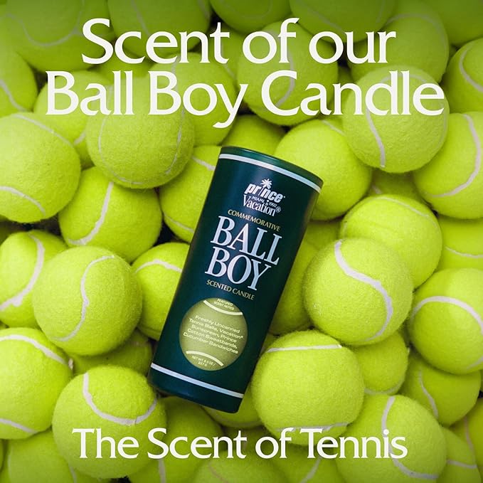 VACATION Ball Boy Tennis Scented Hanging Air Freshener, Exclusive Candle Scent, Deodorizer for Car, Home & Office (Pack of 3)