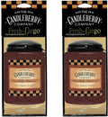 Candleberry Hot Maple Toddy Car Air Freshener | Provides Long Lasting Scent for Auto or Home | 2 Pack