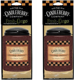 Candleberry Hot Maple Toddy Car Air Freshener | Provides Long Lasting Scent for Auto or Home | 2 Pack