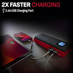 Schumacher Electric 1000 Peak Amp 12V Portable Lithium Car Battery Jump Starter & Power Pack - Lithium Ion Jump Box - with