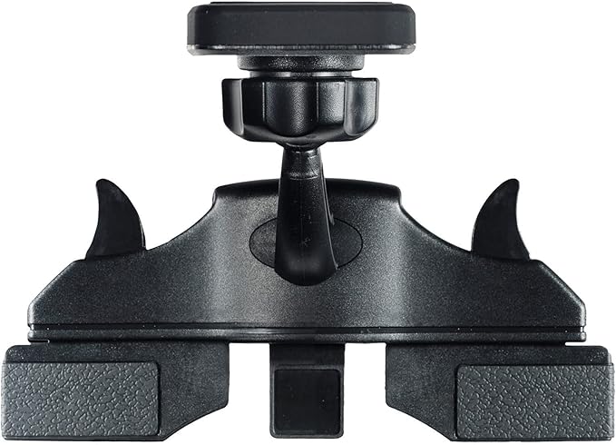 WixGear Cd Mount, CD Slot Magnetic Car Mount Holder for Cell Phones and mini Tablets with Fast Swift snap Technology, [Only Fits CD Player Slots Measuring 4.5 to 5 Inches]