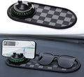 Multifunctional Car Anti-Slip Mat,Car Anti Slip Mat Phone Holder, with Temporary Parking Number, 360° Rotating Adjustable Uni