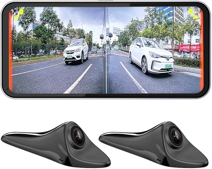 car Blind spot Camera paired with car Blind spot Display System, Blind spot Driving Recorder, BSD Blind spot Warning Assistan
