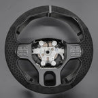 MEWANT Steering Wheel Covers for Dodge RAM 1500/1500 Classic / 2500/3500 / 5500 Hand-Stitched Genuine Leather ram Steering Wheel Wrap