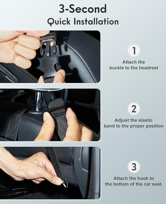 FLORICH Car Organizer Storage Between Seats, Premium Leather Car Mesh Organizer with Waterproof Cup Holder, Car Hanging Storage Bag Pocket Between Seats