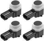 4 Pcs Reverse Parking Assist Sensor Compatible for Ford Explorer 2011-2015, for Ford Flex 2013-2019, Durable ABS Plastic Blac