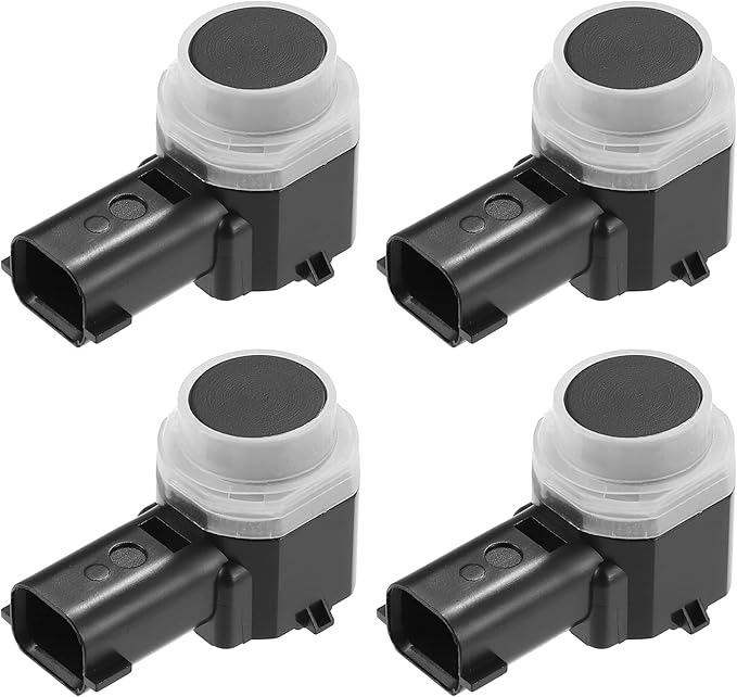4 Pcs Reverse Parking Assist Sensor Compatible for Ford Explorer 2011-2015, for Ford Flex 2013-2019, Durable ABS Plastic Blac