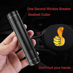 HHXS Car Window Breaker Seatbelt Cutter 2 Pack, Car Safety Hammer Glass Breaker Under Water Auto Emergency Rescue Tool, Car E