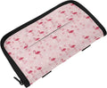 Car Tissue Holder Car Visor Organizer Tissue Box Holder for Car Sun Visor Organizer with Car Vehicle Accessories Essentials Interior for Women Men Pink Cute Flamingo Polka Dot