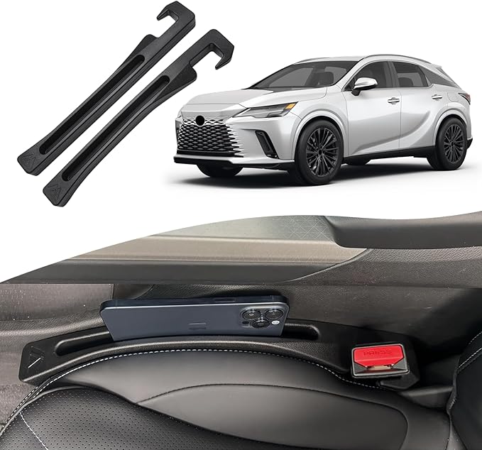 RX350 RX350H RX450H RX500H Seat Gap Filler, Car Seat Gap Filler Organizer Stop Things from Dropping Customized Interior Acces
