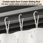 Portable Foldable Wardrobe Closet with Cover, Metal Clothing Rack with Hanging Rods, Space-Saving Storage Organizer for Bedro