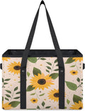 Reusable Grocery Bag, Foldable Large Shopping Tote Bag for Groceries Kitchen Picnic Car Trunk