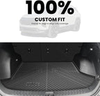 LASFIT Trunk Mat with Backrest Mat for Chevrolet Chevy Equinox/GMC Terrain 2025-2026 (Only for Fuel, Not Fit EV), All Weather TPE Custom Fit Cargo Mat Trunk Liner with Backrest Mat