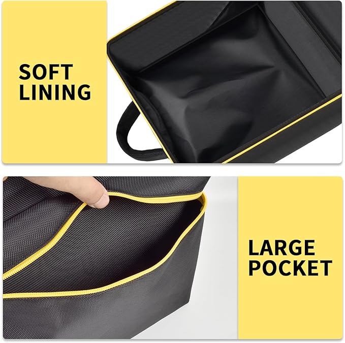 Car Jumper Starter Storage Bag Compatible with DEWALT DXAEJ14 Digital Portable Power Station Air Compressor, Carrying Case
