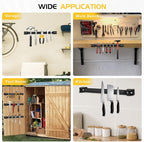 DGSL Magnetic Tool Holder Strip 4 Pack, 12 In Heavy Duty Tool Organizer Magnetic Strip, Tool Magnet Bar For Garage Tool Organ