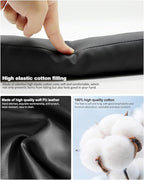 Leather Car Seat Gap Filler Spacer Universal Seat Gap Filler Plug for Car SUV Truck Fit Organizer Fill The Gap Between Seat and Console Stop Things from Dropping