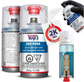 SprayMax 2K 2in1 Headlight Clear Coat | Professional Headlight Restoration Spray & UV Coating Protection | Fixes Scratches, Y