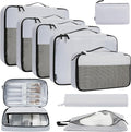 BAGAIL 8 Set/9 Set Packing Cubes Luggage Packing Organizer for Travel, Suitcase Packing Bags for Travel Accessories