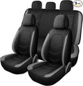Seat Covers,Sport and Breathable Seat Covers,Anti-Slip Universal Fit Car Seat Covers Full Set for Cars Sedans SUV and Truck(F