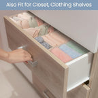 Criusia Drawer Organizer Clothes, 24 Pack Underwear Drawer Organizers, Foldable Closet Organizers and Storage Dresser Drawer 