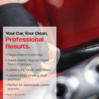 Malco Clean and Shine Interior Car Cleaner and Dressing - Best Interior Car Care to Restore Leather Plastic and Vinyl / 1 Sim