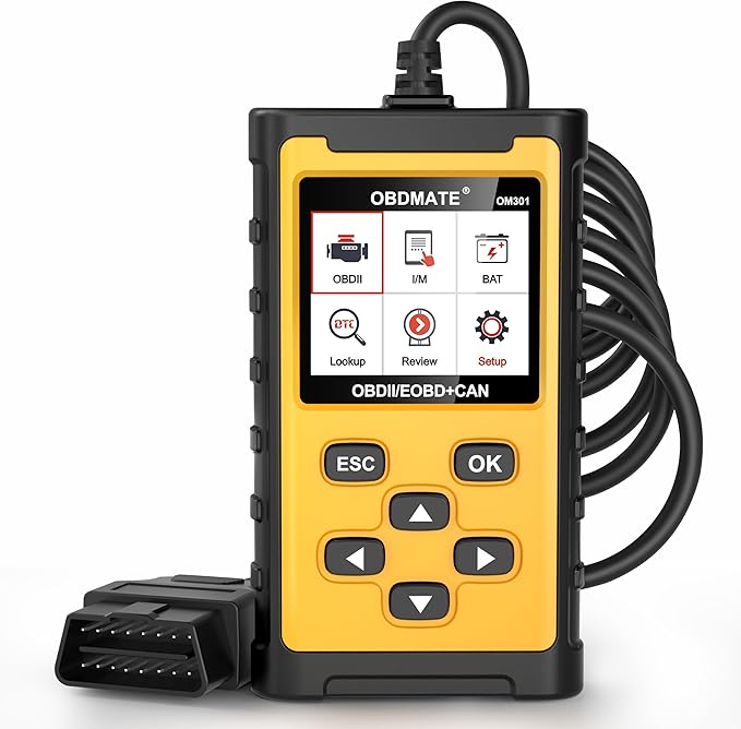 Car Scanner, Read&Clear Codes| Wireless Printing| Battery Voltage Test| Graphic Live Data, 2025 Upgraded Check Engine Code
