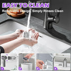 WADEO Handheld Vacuum Cordless, 4-in-1 21000PA Brushless Car Vacuum & 210000RPM Air Duster 7500mAh Battery Air Blower Wireles