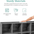 Best Choice Products 8-Cube Storage Organizer, 11in Shelf Opening, Bookcase, Display Shelf, Customizable w/ 3 Removable Back 