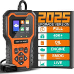 OBD2 Scanner, Code Reader OBDII Scan Tool for Check Engine Light/Oil Light Reset, Fast and Accurate Fault Diagnostic Scan Tool