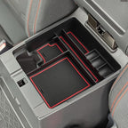 SHAOHAO for 2025 2026 Nissan Frontier Center Console Organizer Tray 2022-2025 2026 Nissan Frontier (S/SV/Pro-X/Pro-4X/SL) Console Tray Frontier 2023 2024 2025 2026 Accessories Armrest Box Organizer