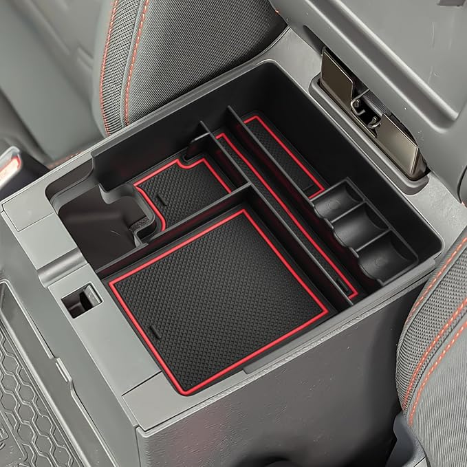 SHAOHAO for 2025 2026 Nissan Frontier Center Console Organizer Tray 2022-2025 2026 Nissan Frontier (S/SV/Pro-X/Pro-4X/SL) Console Tray Frontier 2023 2024 2025 2026 Accessories Armrest Box Organizer