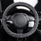 Flying Banner car Steering Wheel Cover Massage Velvet Warm Universal Size 15 inches SUV Truck Anti Slip Odorless Summer Winte