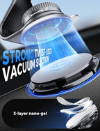 eSamcore for Magsafe Car Mount, Bendable Alloy Arm Magnetic Phone Holders for Your Car Dashboard & Windshield Vacuum Suction Cup Cell Phone Holder Fit for iPhone 17 Pro Max 16 15 14 13 12