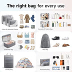 11 Set / 9 Set Packing Cubes for Travel,Gifts for Women Mom Kids,TSA Approved Bags for Makeup, Cosmetic, Toiletry, Organizers