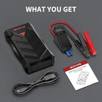 NEXPOW Battery Jumper Starter Portable12V Car Battery Jump Starter Power Pack with USB Quick Charge (Up to 7L Gas or 5.5L