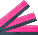 NEWISHTOOL 11.8" Felt Squeegee for Vinyl, 29.8cm Big Size Ruler Squeegee for Wallpaper Smoothing, Sign Making, Car Vinyl Wraps, Window Tint Film Application, Graphic Decals Squeegee Tool - Pack of 3
