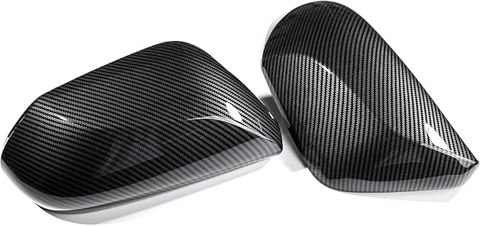 CKE Compatible with Toyota Camry 2026 2025 2024 2023 2022 2021 2020 2019 2018 Accessories Car Exterior Door Side Rearview Mirror Guard Cover Trim Caps -Carbon Fiber Style