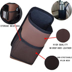 Large Car Cup Holder Expander, Fits Large 24/36/40/46oz Water Bottles, Big Drinks Holder Bag- Universal Auto Vehicle for Cars