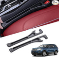 2Pcs Car Seat Gap Filler Organizer Compatible with Explorer, Soft Foam Seat Side Gap Filler with Storage Avoids Things Falling, Fill the Gap Between Seat and Console