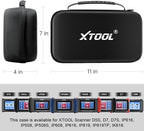 XTOOL Carrying Case for OBD2 Scanner Diagnostic Tool, Waterproof Car Scanner Tool Protective Bag Compatible with D5, D5S, D6,