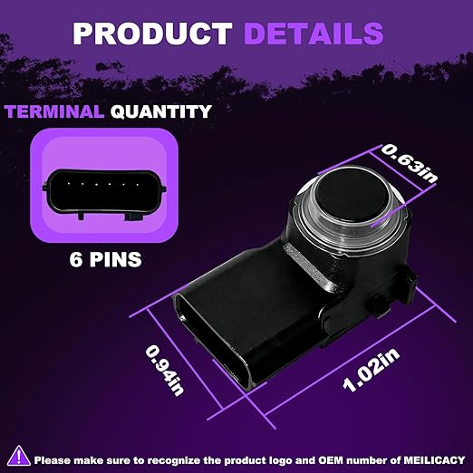 Rear Parking Sensor Backup Parking Assist Sensor Pdc Parking Sensor Bumper Suitable for Honda CR-V/CR-V Hybrid/CR-V Diesel 20