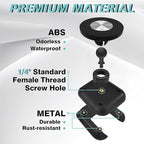 BestEvMod Seat Back Second Row Anchor 1/4 Screw Mount Phone Holder Tablet Mag Safe Compatible with 2022-2024 2025 2026 Rivian R1T&R1S Backseat fits All Phones&Android 360° Adjustable (Mag Safe)