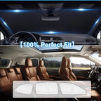 KMF 8pcs Thicken Sun Shades for Subaru Ascent 2019-2025 Accessories, Full Car Window Covers Sunshade for Windshield Side Rear, UV Block and Blackout Protect Privacy for Camping