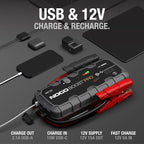 NOCO Boost GB150: 3000A UltraSafe Jump Starter - 12V Lithium Battery Booster Pack, Portable Jump Box, Power Bank & Jumper