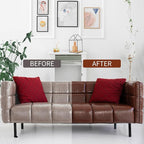 Leather Recoloring Balm - Light Brown Leather Repair Kit for Furniture, Dye, Recolor, Renew, Repair & Restore Aged, Faded, Cr