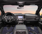 West Llama Customized Auto Car Steering Wheel Cover for Ford F-150, F-250, F-350, Expedition (Black)