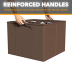SpaceAid Shoe Organizer for Closet, 2 Pack Foldable Shoe Storage Containers Baskets Boxes Bins w/Adjustable Dividers, Fits 16