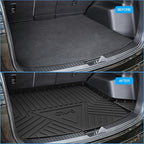 Nilight Cargo Mats for Mazda CX5 CX-5 2017 2018 2019 2020 2021 2022 2023 2024 2025 All Weather Protection Heavy Duty Cargo Liners