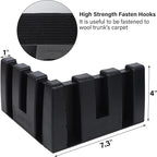 YOFIT Multipurpose Cargo Organizer Blocks Car Trunk Storage Organizer Blocks, Should Be Used with Wool Trunk's Carpet for Car/T